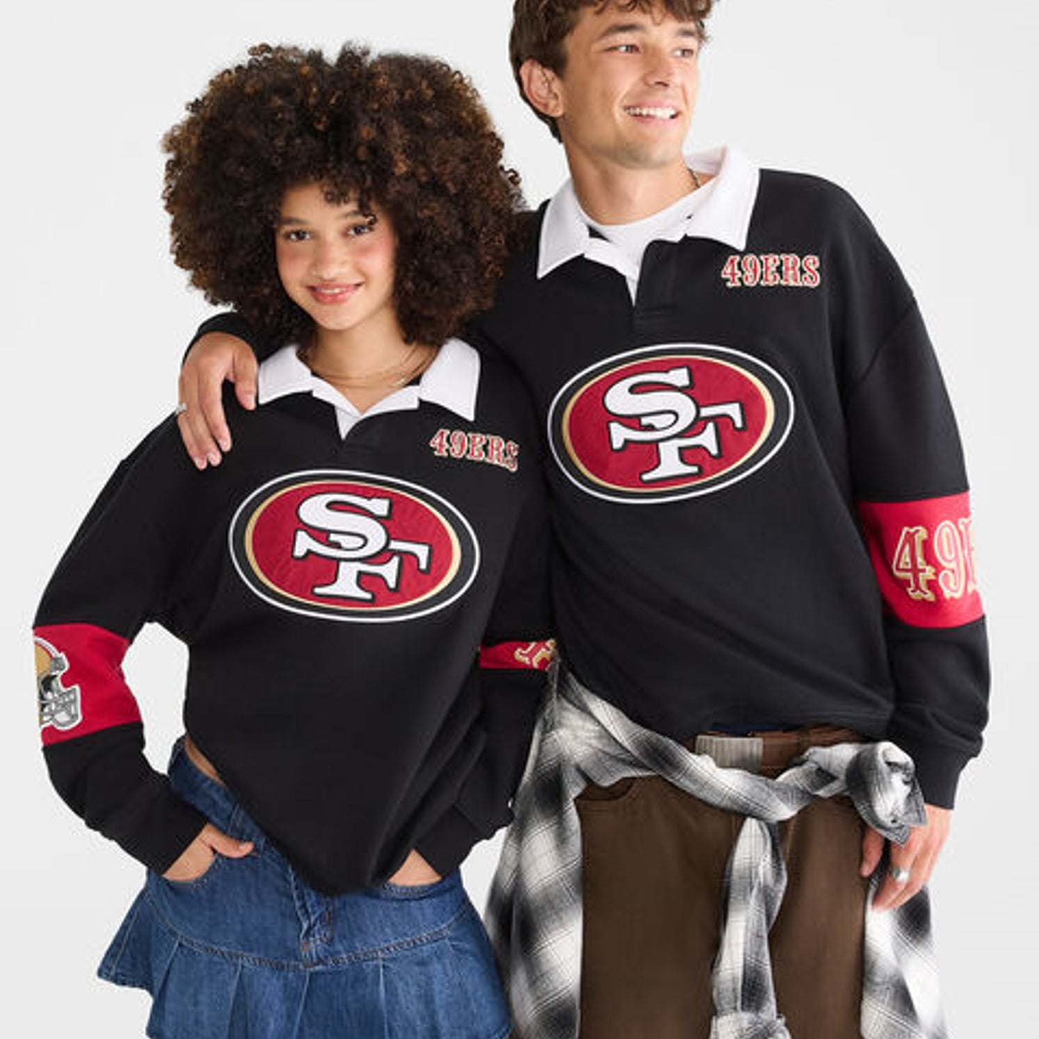 Aeropostale San Francisco 49ers Rugby Sweatshirt