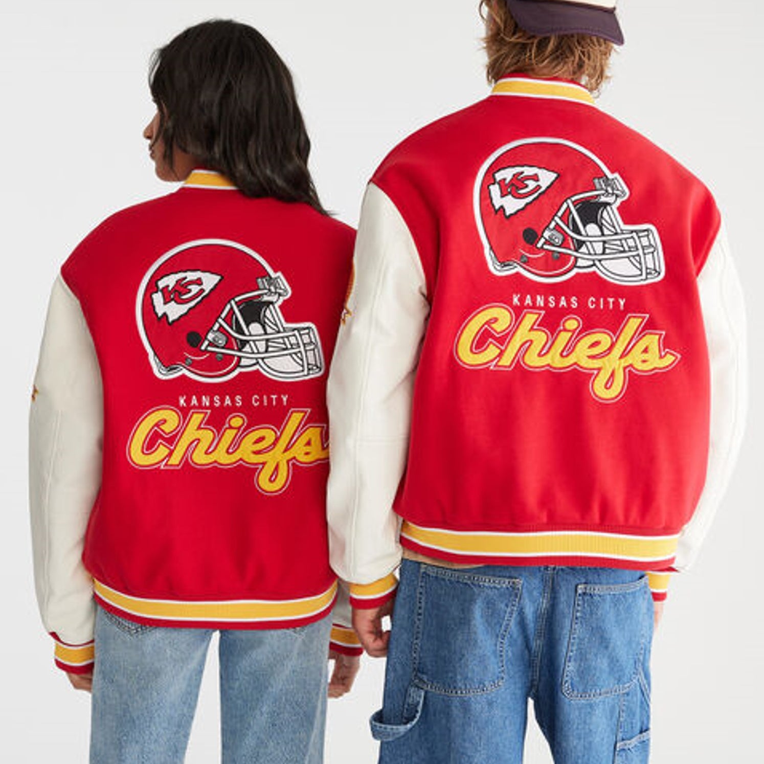 Aeropostale Kansas City Chiefs Bomber Jacket