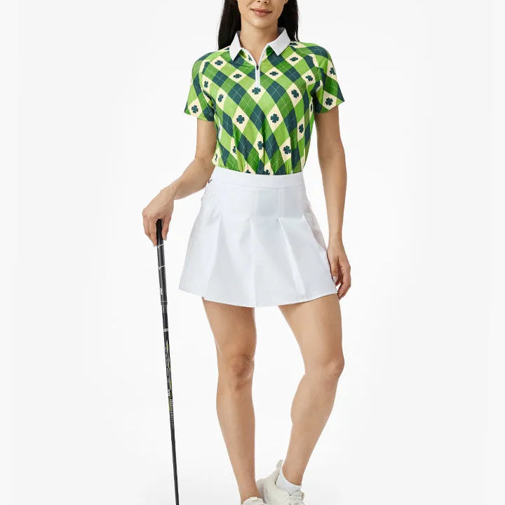 Deolax women's Lucky Charm golf polo