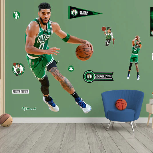 Fathead 20% off sitewide Jayson Tatum Boston Celtics