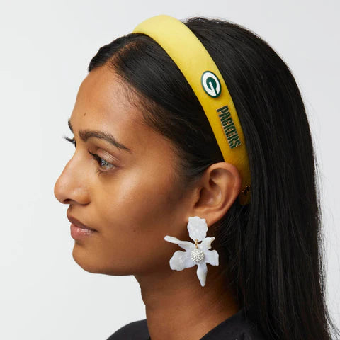 GREEN BAY PACKERS LELE SADOUGHI X NFL GOLD CHARLOTTE HEADBAND