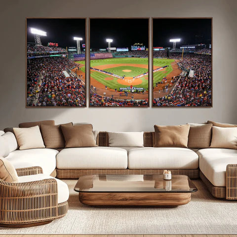 Wall Art Canvas Print Stadium