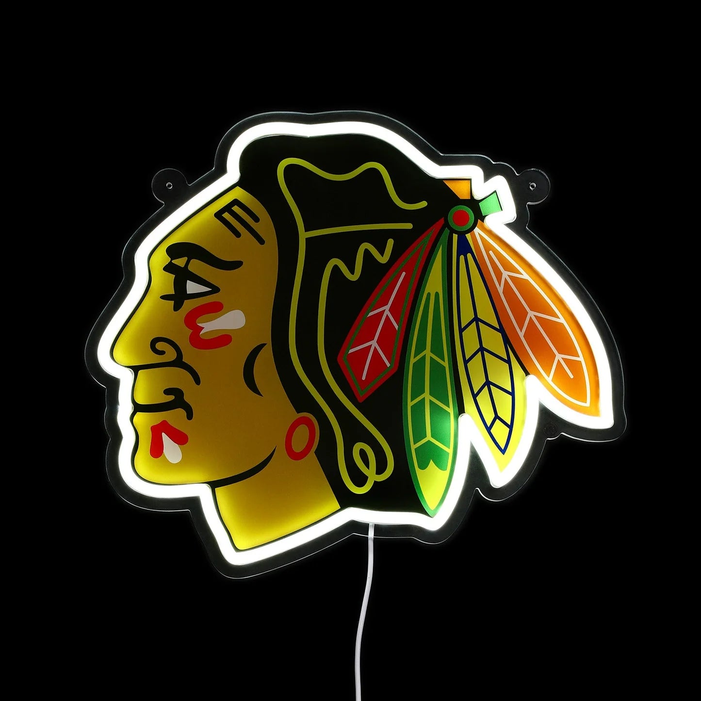Saturday Neon LED neon sign Chicago Blackhawks