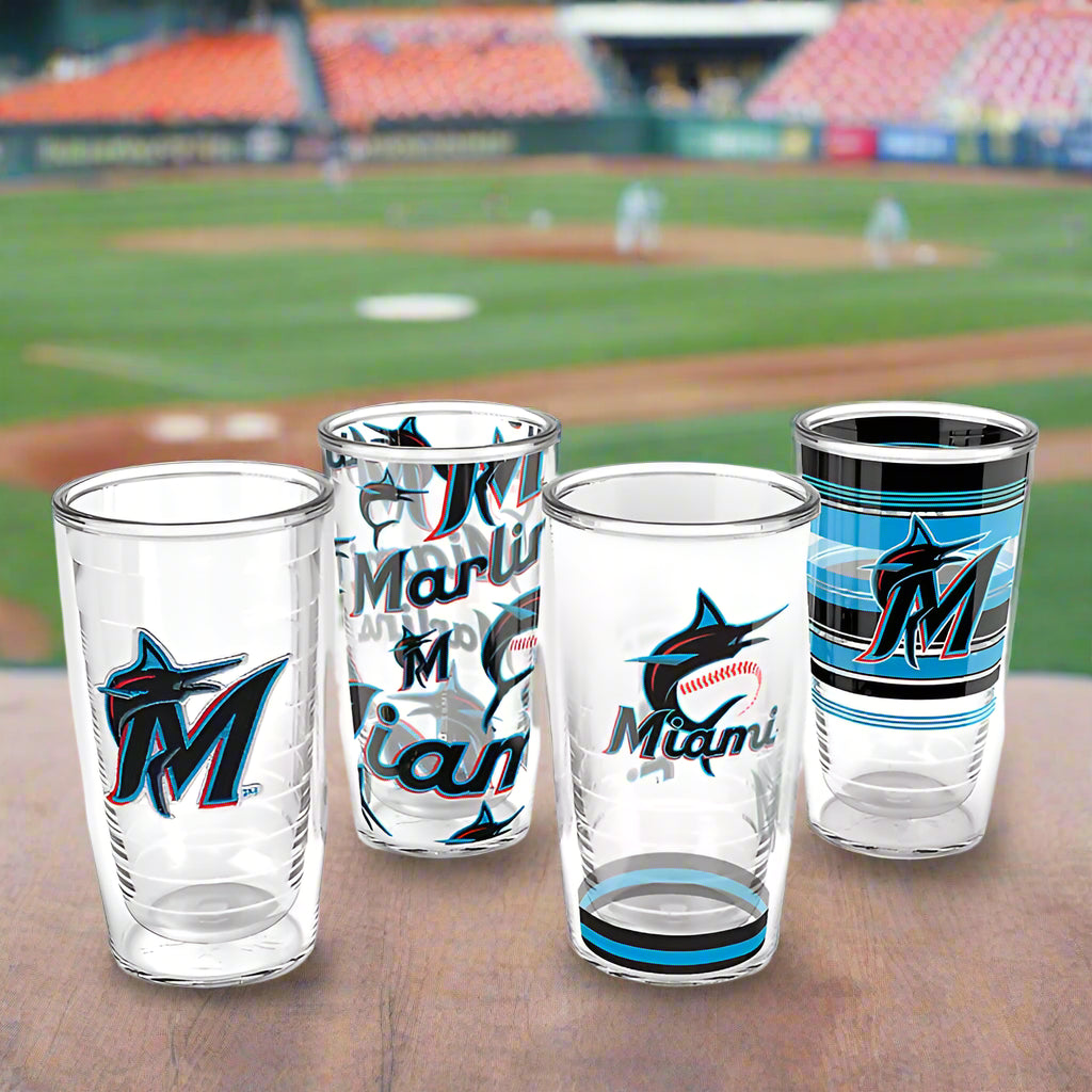 Tervis MLB Baseball Gift Set Florida Marlins