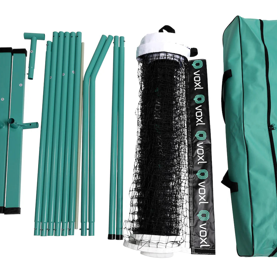 Voxl indoor/outdoor pickleball net