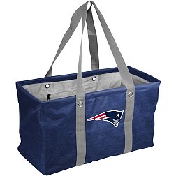 NFL Crosshatch Picnic Caddy by Logo Brands - Patriots