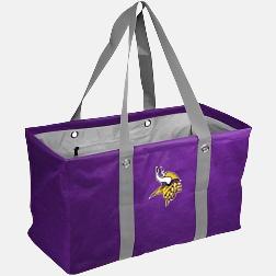 NFL Crosshatch Picnic Caddy by Logo Brands - Vikings