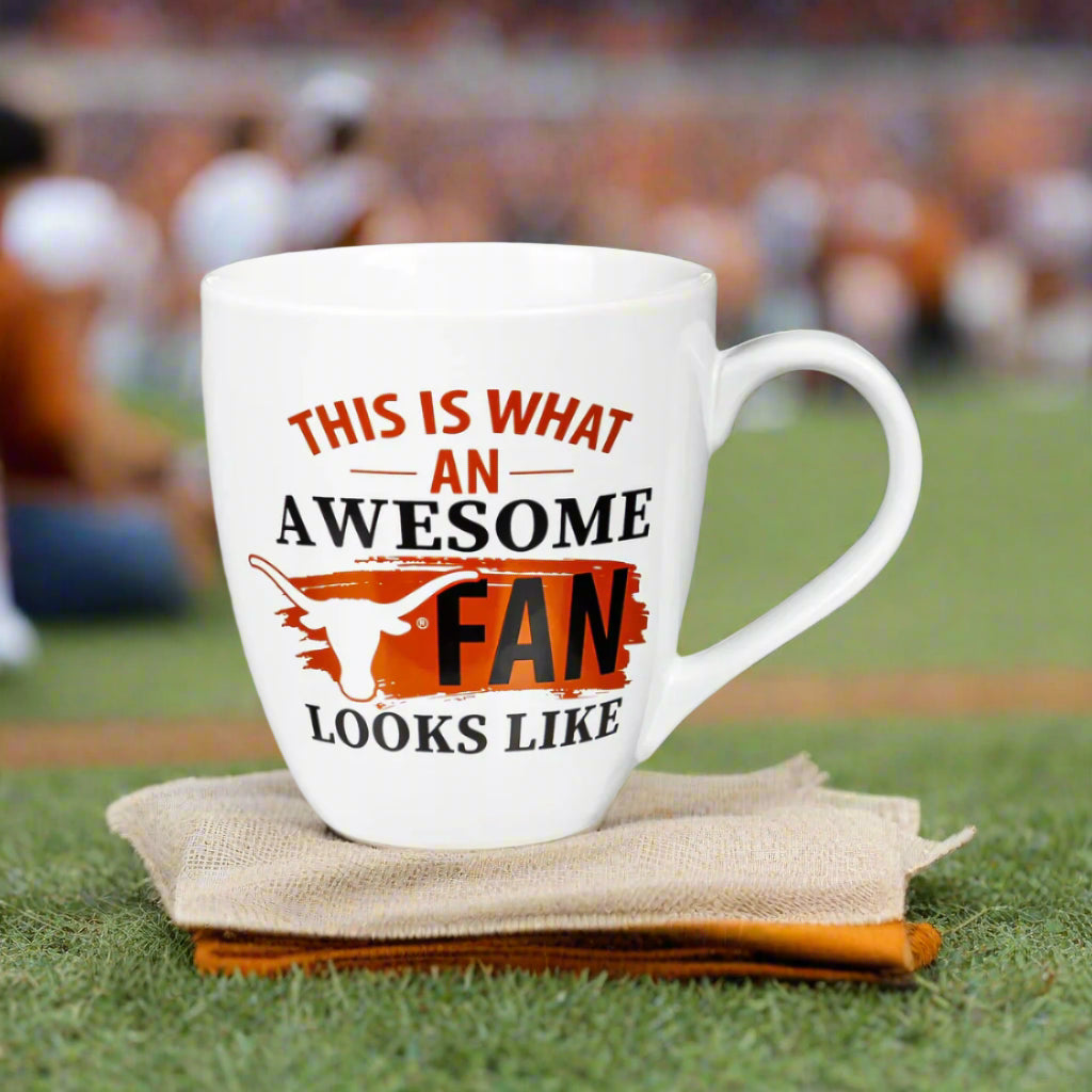 University of Texas "This is What an Awesome Fan Looks Like" coffee mug