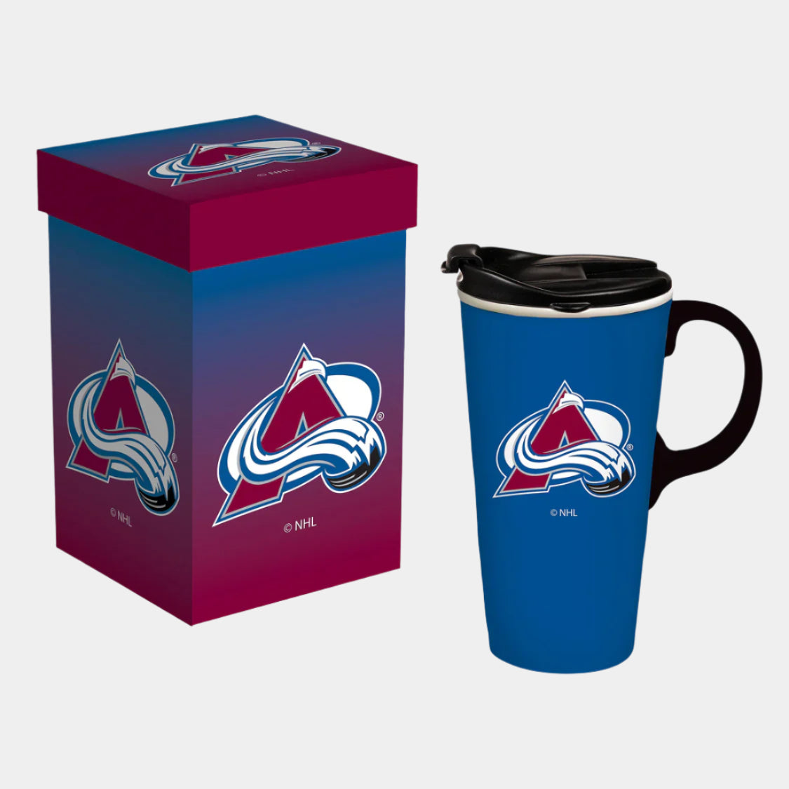 Boxed Travel Latte Cup, Colorado Avalanche