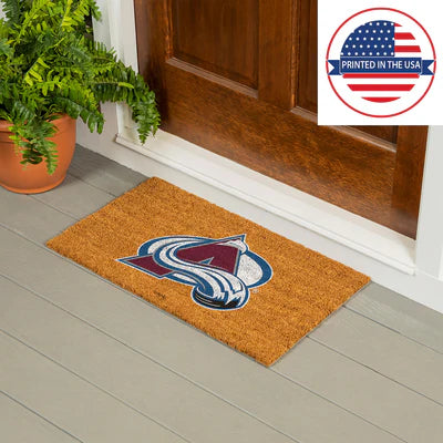 Colorado Avalanche door mat