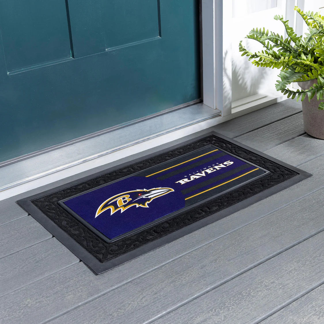 Baltimore Ravens door mat