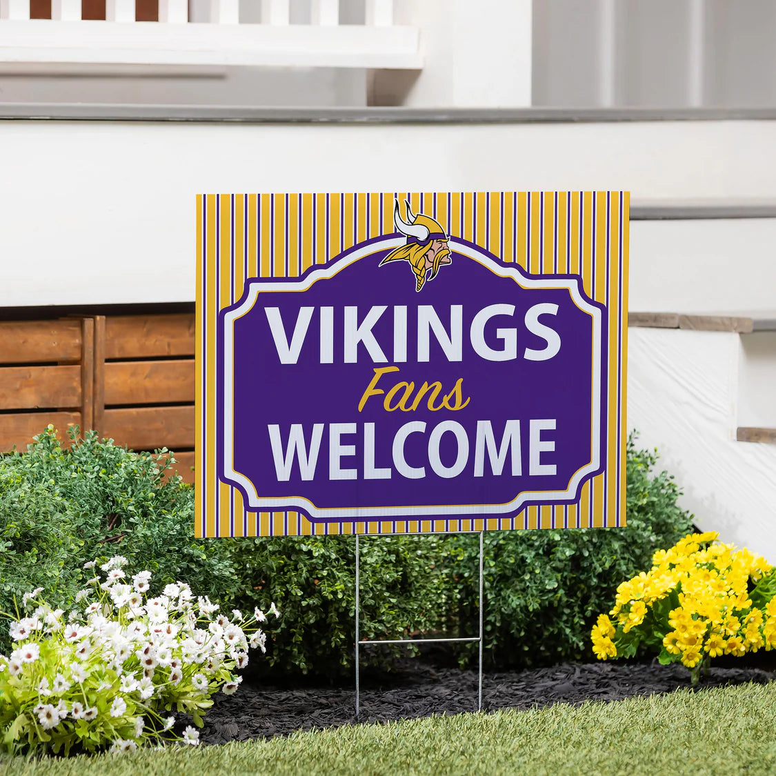 Minnesota Vikings yard sign