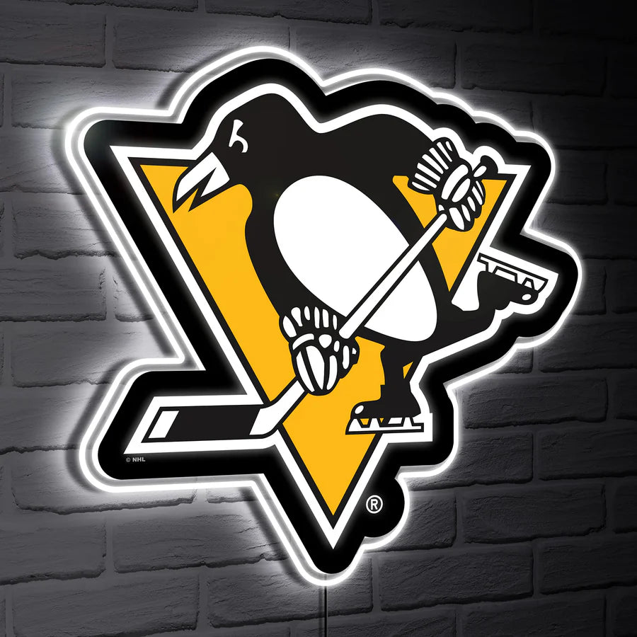 Pittsburgh Penguins LED wall art