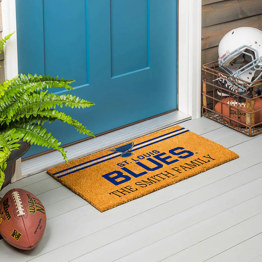 St. Louis Blues door mat