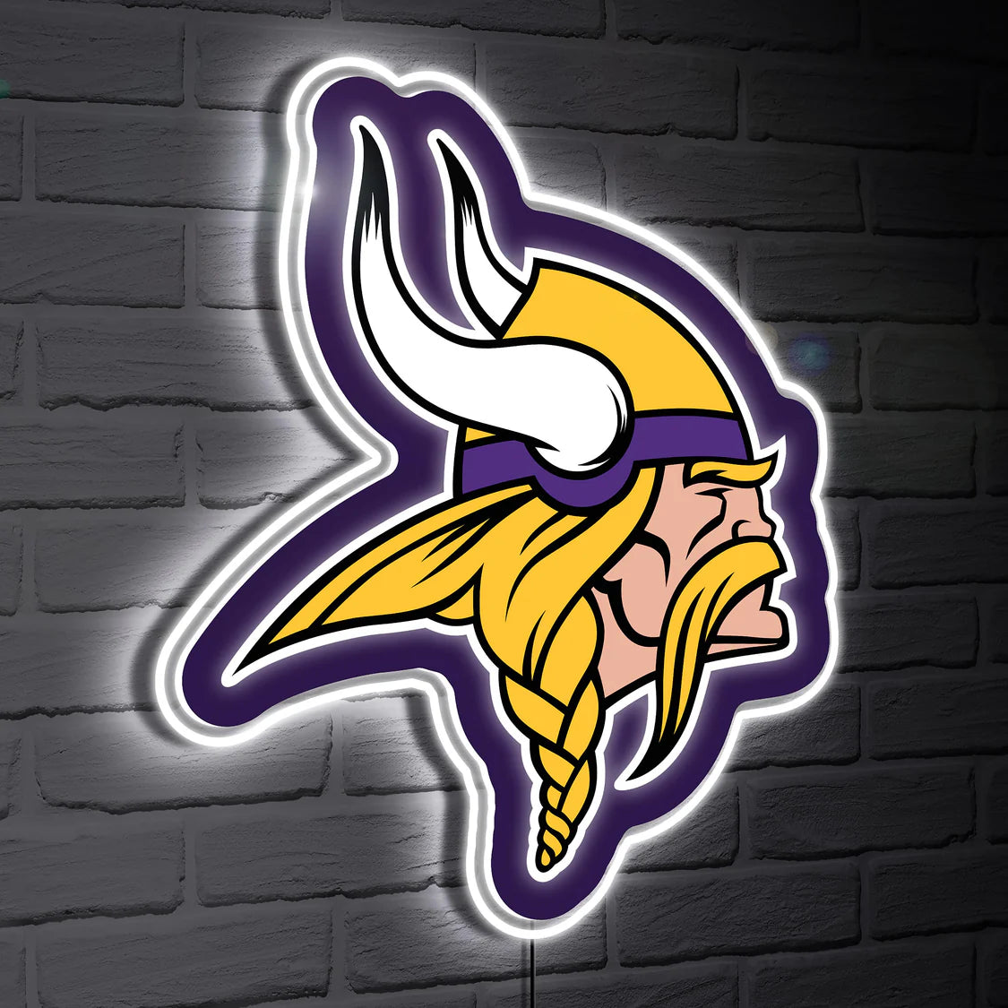 Minnesota Vikings LED wall art