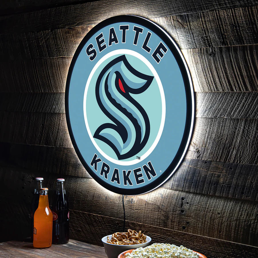 Seattle Kraken LED wall art