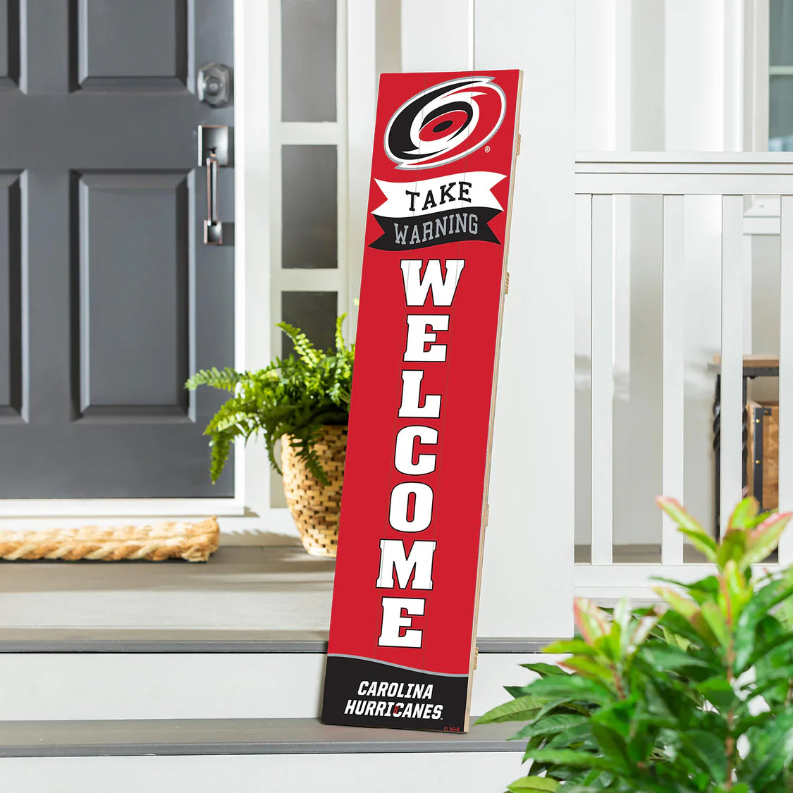 Carolina Hurricanes welcome sign