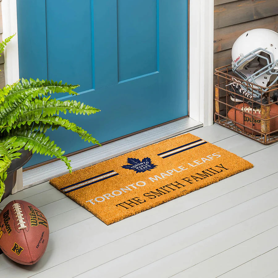 Toronto Maple Leafs door mat