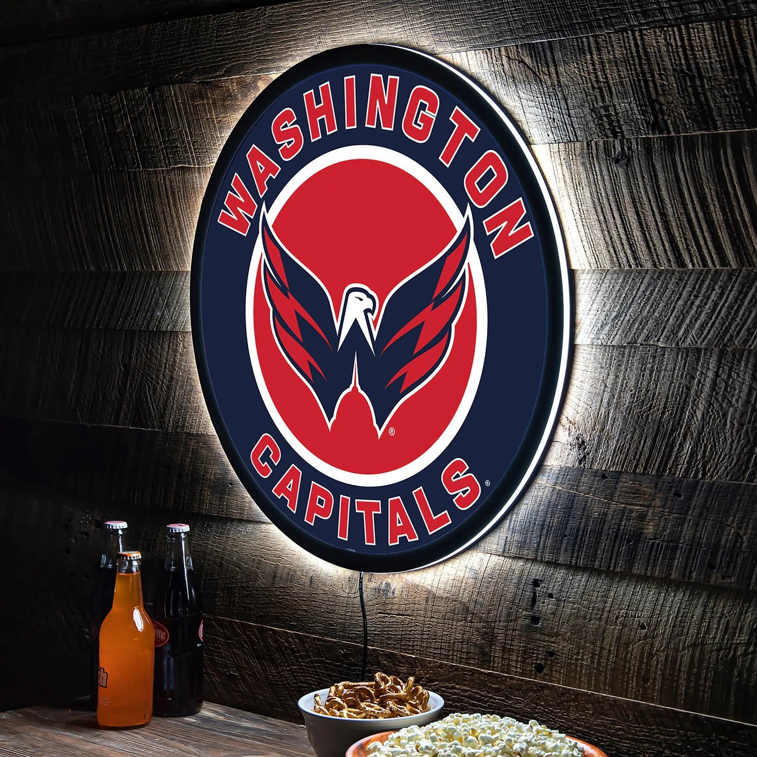 Washington Capitals LED wall art