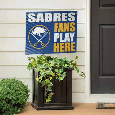 Buffalo Sabres yard sign