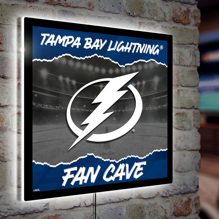 Tampa Bay Lightning LED wall art