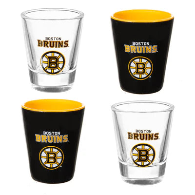 Boston Bruins shot glasses