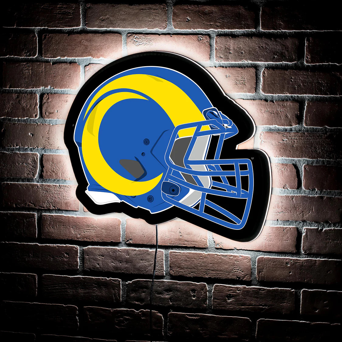 Los Angeles Rams LED wall art