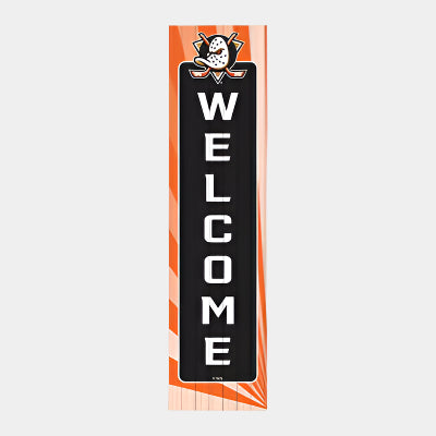 Anaheim Ducks "Welcome" wall art