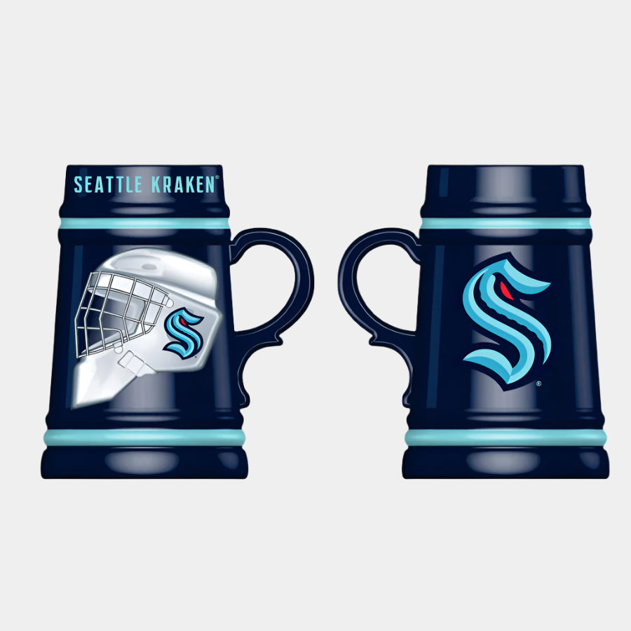 Seattle Kraken beer steins