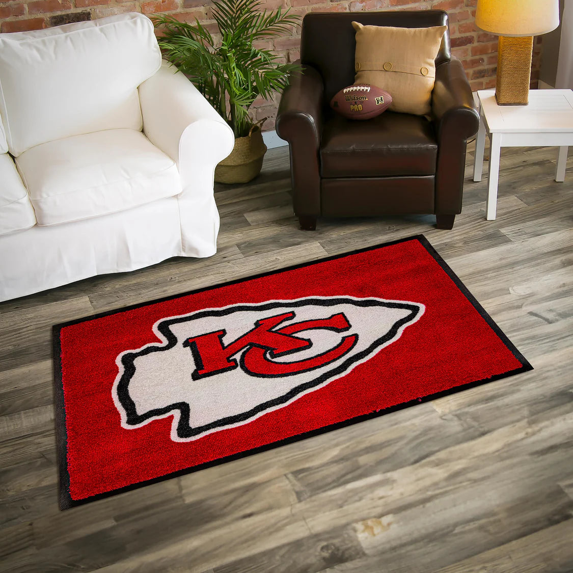 Kansas City Chiefs door mat