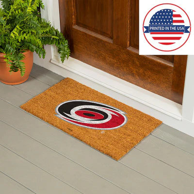 Carolina Hurricanes door mat