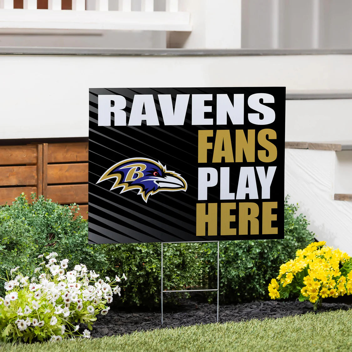 Baltimore Ravens yard sign