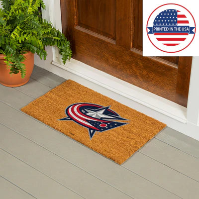 Columbus Blue Jackets door mat