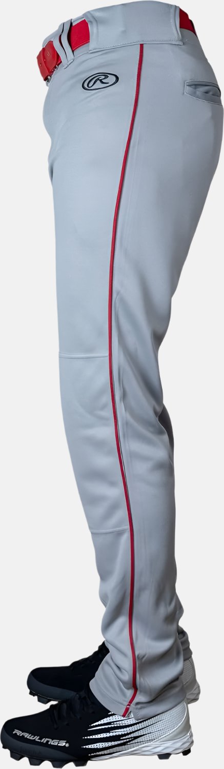 Rawlings Launch Series Full Length Baseball Pants left side view