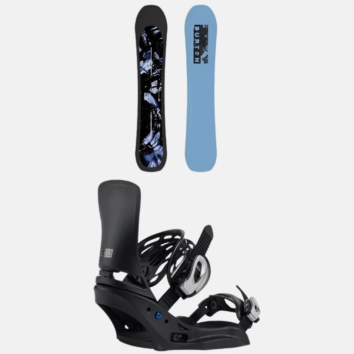 Burton Cartographer Snowboard ​+ Lexa EST Snowboard Bindings