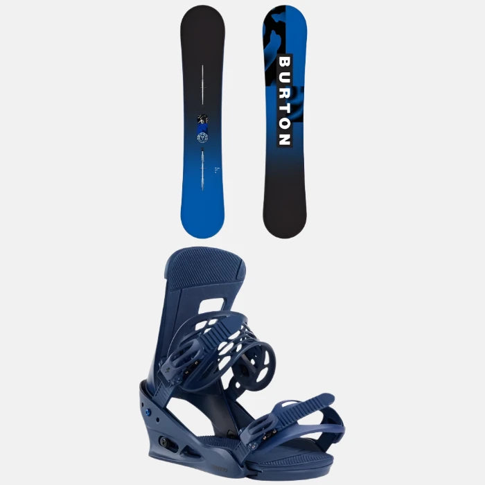 Burton Ripcord Snowboard ​+ Freestyle Snowboard Bindings