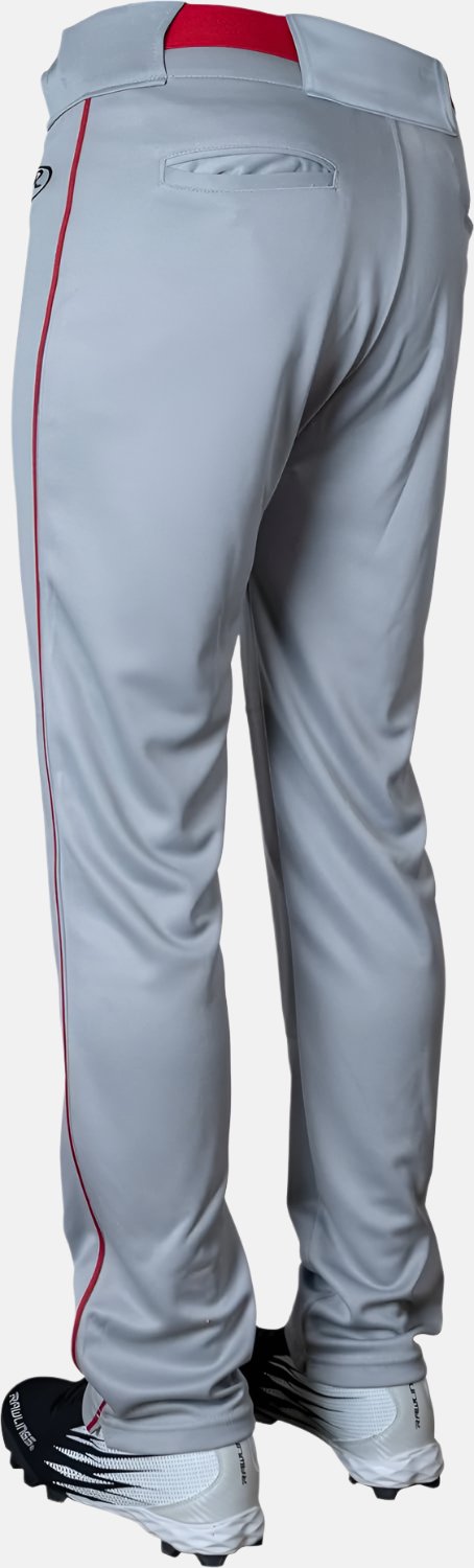 Rawlings Launch Series Full Length Baseball Pants left rear view