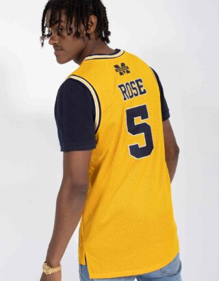 99 Jersey retro college basketball jersey Jalen Rose Michigan Wolverines