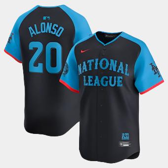 National League 2024 All-Star Game Nike Limited Jerseys blue black Alonso