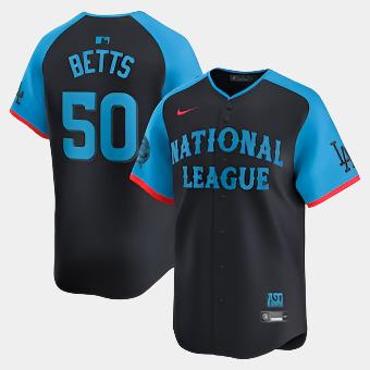 National League 2024 All-Star Game Nike Limited Jerseys blue black Betts