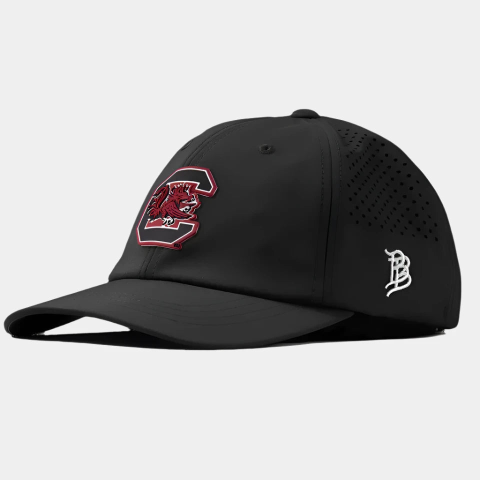 Branded Bills University of South Carolina "Gamecocks Garnet" Relaxed Performance hat black garnet