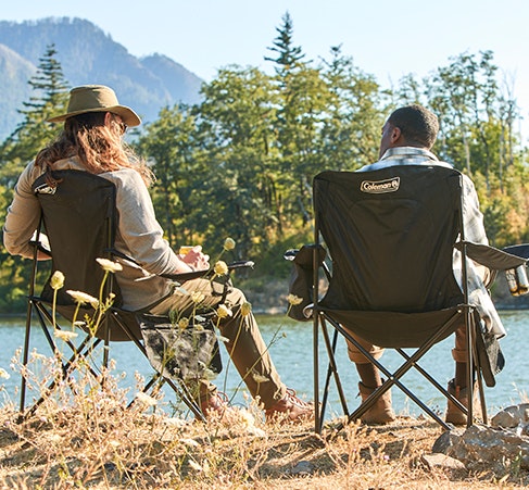 Coleman camping chairs