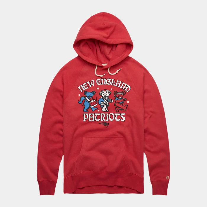 Homage NFL football Grateful Dead Hoodie New England Patriots