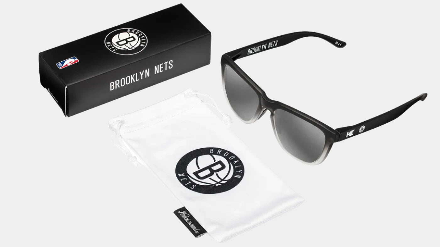 Knockaround sunglasses NBA Brooklyn Nets black