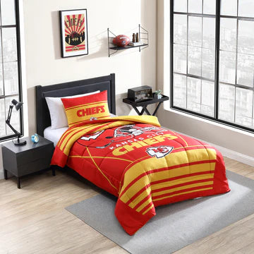 Logo Brands free shipping on orders $50 Kansas City Chiefs comforter bedding set