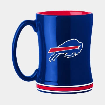 Logo Brands free shipping on orders $50 Buffalo Bills blue coffee mug