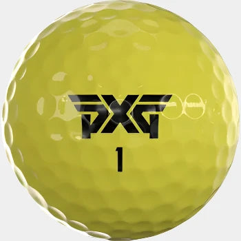 PXG XTreme Tour yellow golf ball buy one dozen get one dozen free personalization