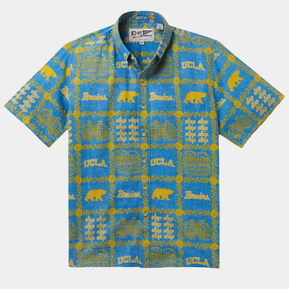 Reyn Spooner Hawaiian shirt NCAA UCLA Bruins