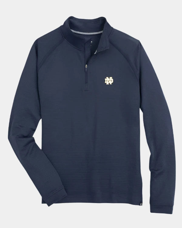 Southern Tide Notre Dame Fighting Irish Scuttle Heather Quarter Zip