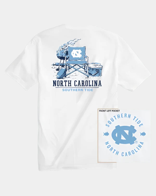 Southern Tide North Carolina Tar Heels Gameday Collegiate Compass T-Shirt